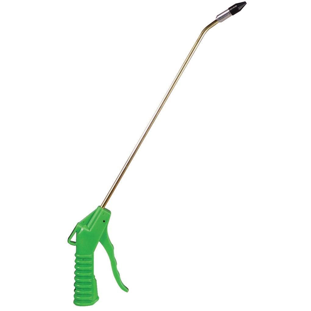 Astro Pneumatic - 1715 - Deluxe Air Blow Gun with 13 in Long Angled Nozzle and 1/2 in Removable Rubber Tip