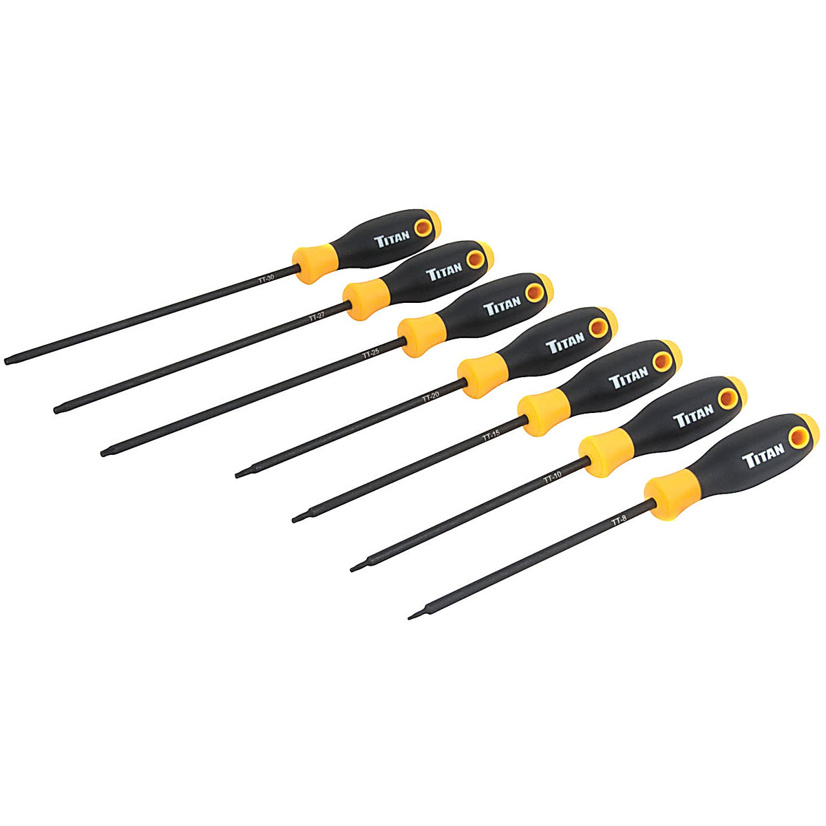 Titan - 17209 - 7 Pc. Tamper Resistant Star Screwdriver Set