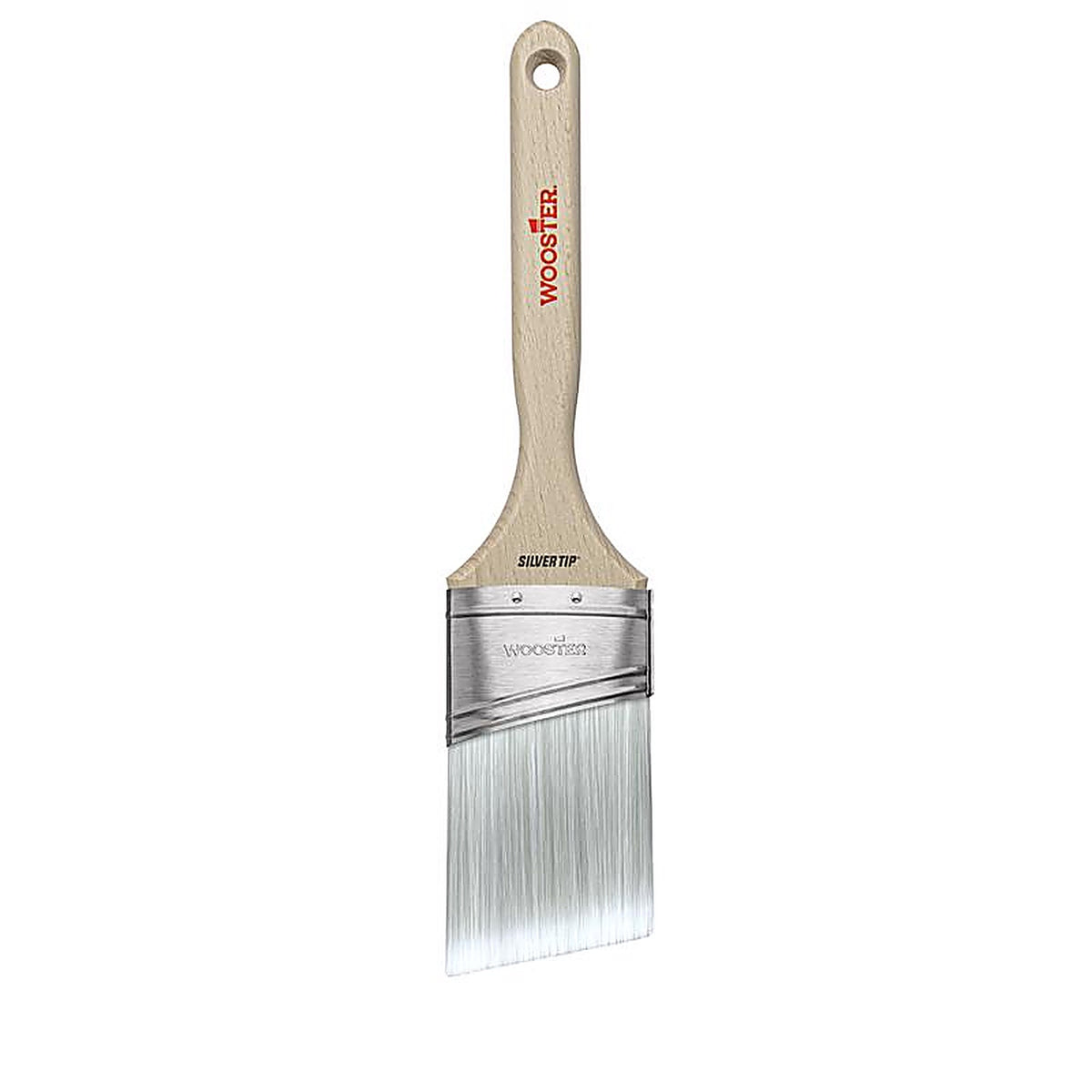 Wooster - 5228-2 1/2 - Silver Tip 2-1/2 in. Semi-Oval Angle Paint Brush