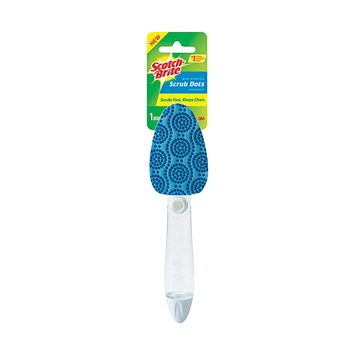 3M - 690-4 - Scotch-Brite Non-Scratch Dishwand Scrubber For Multi-Purpose - 1/Pack