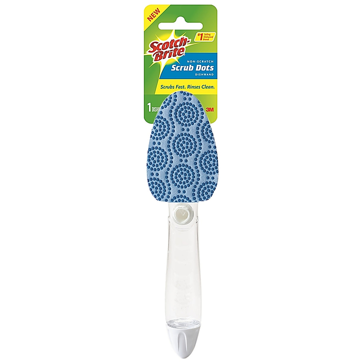 3M - 690-4 - Scotch-Brite Non-Scratch Dishwand Scrubber For Multi-Purpose - 1/Pack
