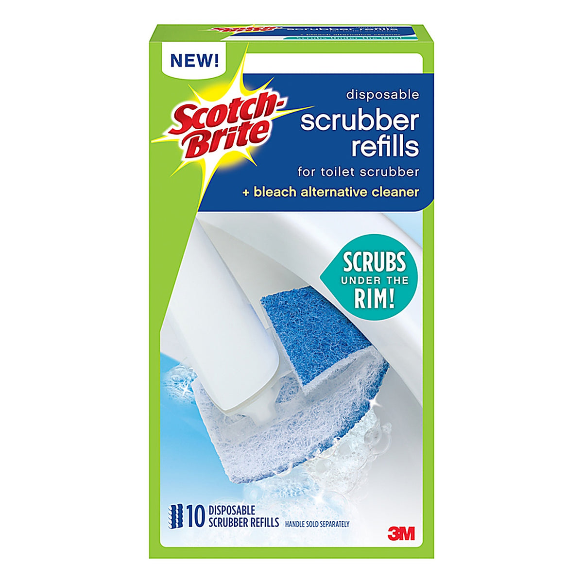 3M - 558-RF-4 - Scotch-Brite Disposable Toilet Scrubber Refills