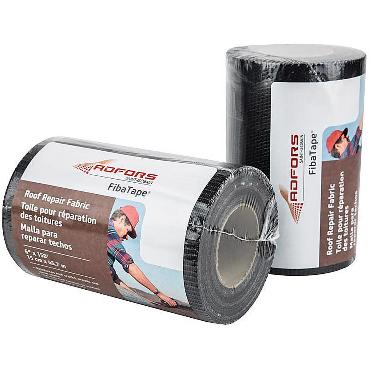 Saint-Gobain - FDW6598-U - Black Contouring Roof Fabrics 150 ft.