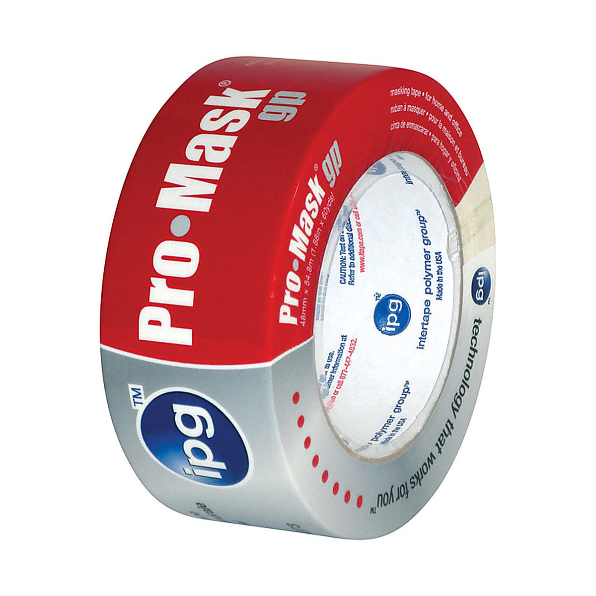 IPG - 5103-2 - Pro-Mask 1.88 in. W X 60 yd L Beige Masking Tape