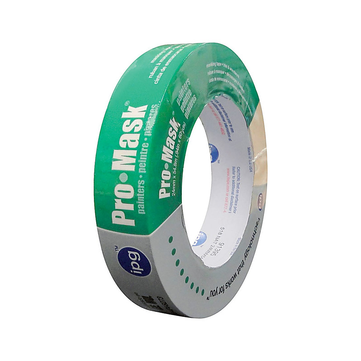 IPG - 5202-1 - Pro-Mask 0.94 in. W X 60 yd L Beige Masking Tape