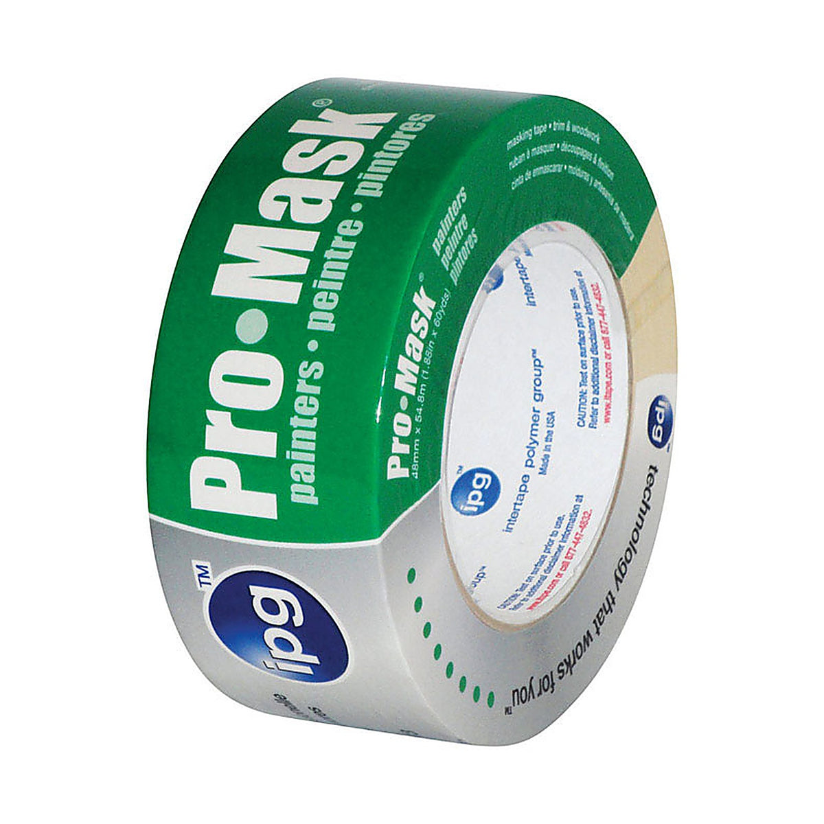 IPG - 5204-2 - Pro-Mask 1.88 in. W X 60 yd L Beige Masking Tape