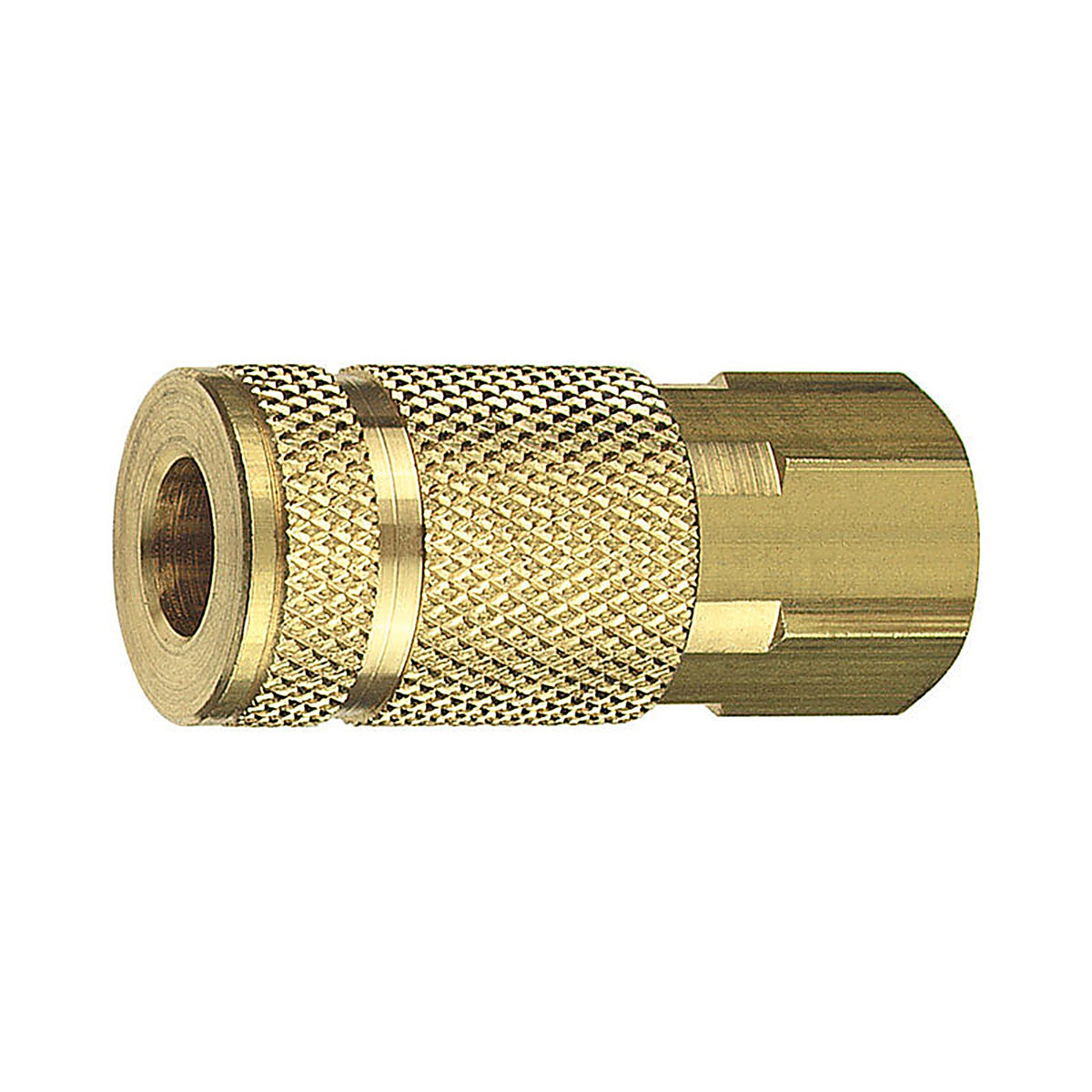 Tru-Flate - 13-334 - Brass Aro Style Coupler 1/4 in. Female 1/pc.