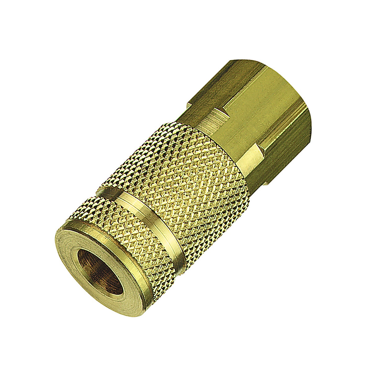 Tru-Flate - 13-334 - Brass Aro Style Coupler 1/4 in. Female 1/pc.