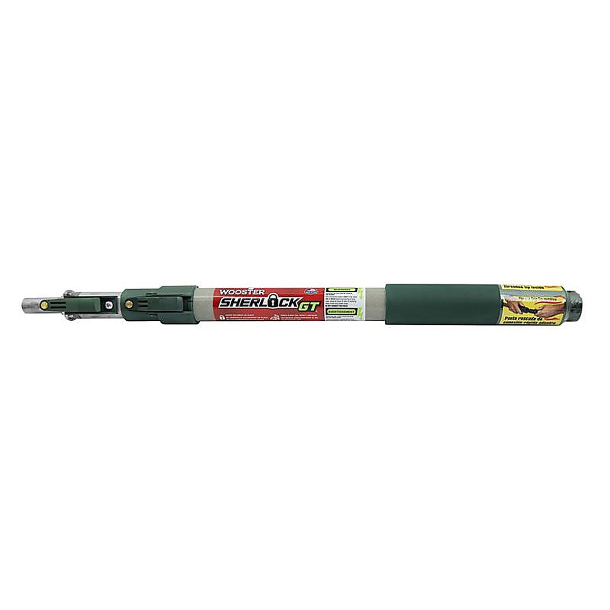 Wooster - R097 - Sherlock GT Telescoping 1 - 2 ft. L X 1.875 in. D Aluminum/Fiberglass Extension Pole Black/S