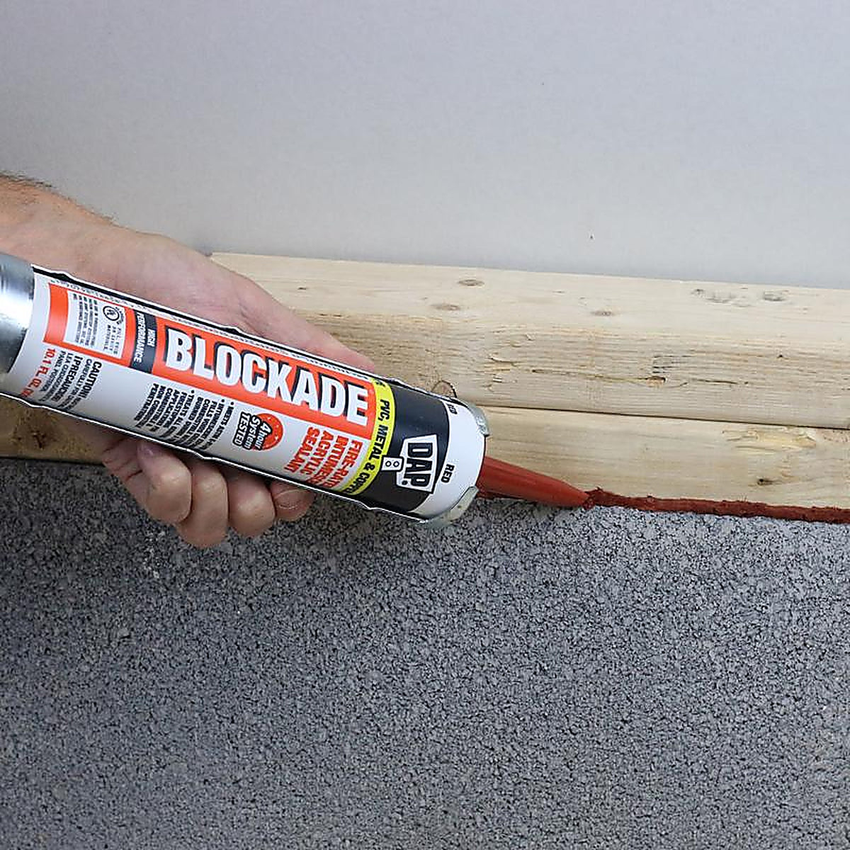DAP - 7079818858 - Blockade Red Acrylic Fire Stop Sealant 10.1 oz