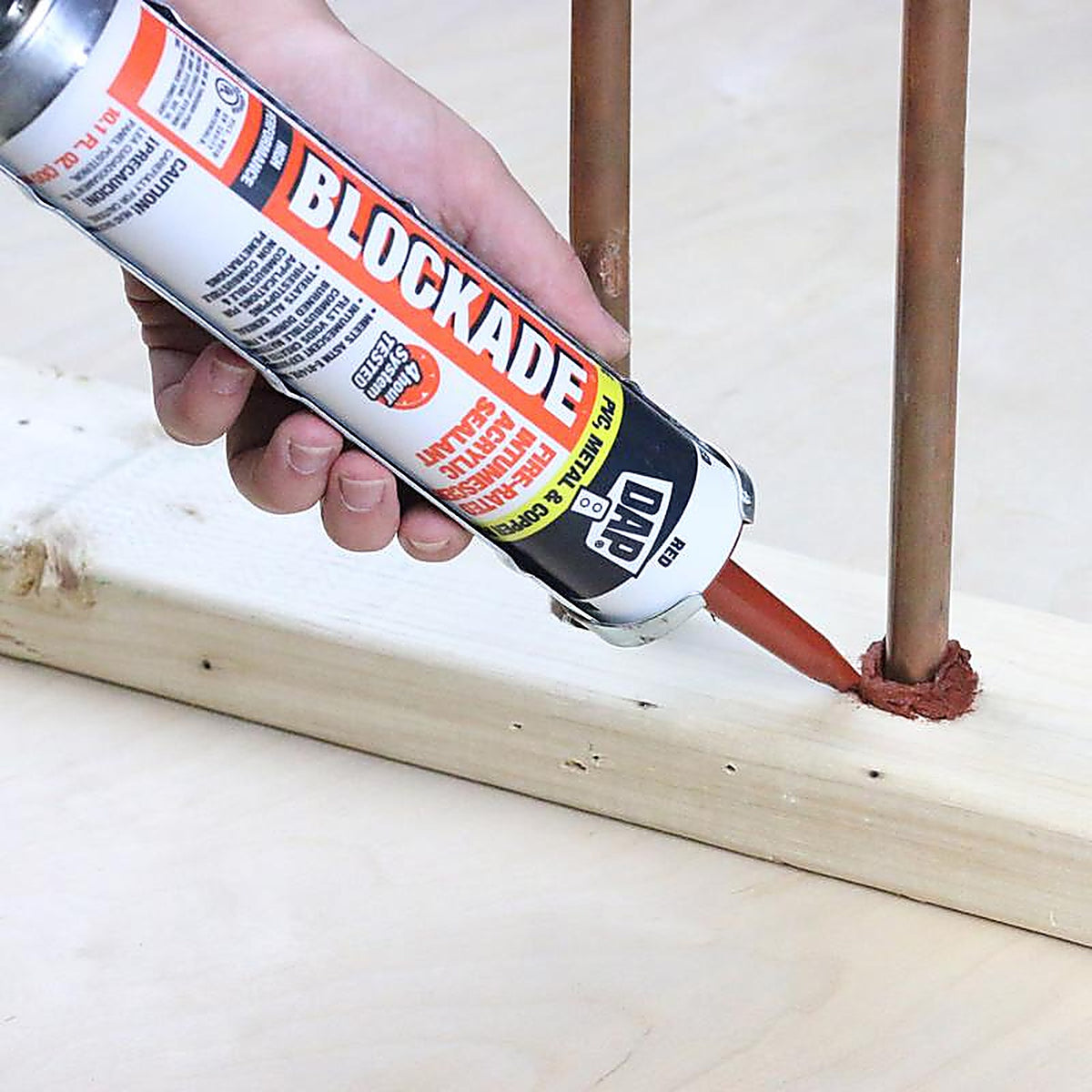 DAP - 7079818858 - Blockade Red Acrylic Fire Stop Sealant 10.1 oz