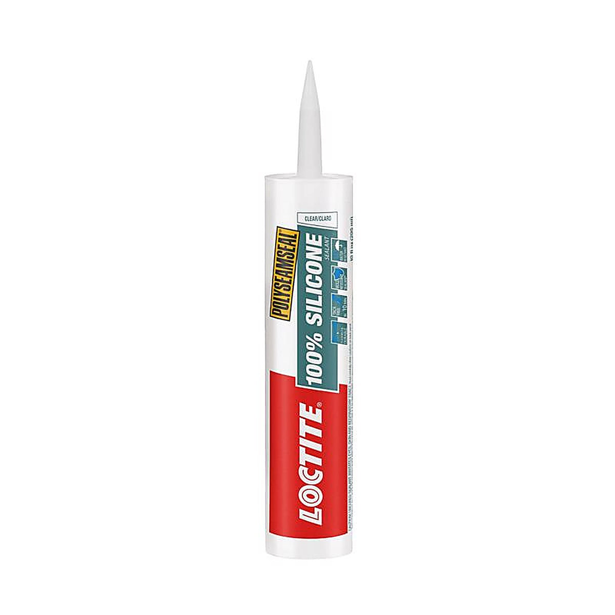 Loctite - 1508974 - Polyseamseal Clear Silicone Multipurpose Sealant 10 oz