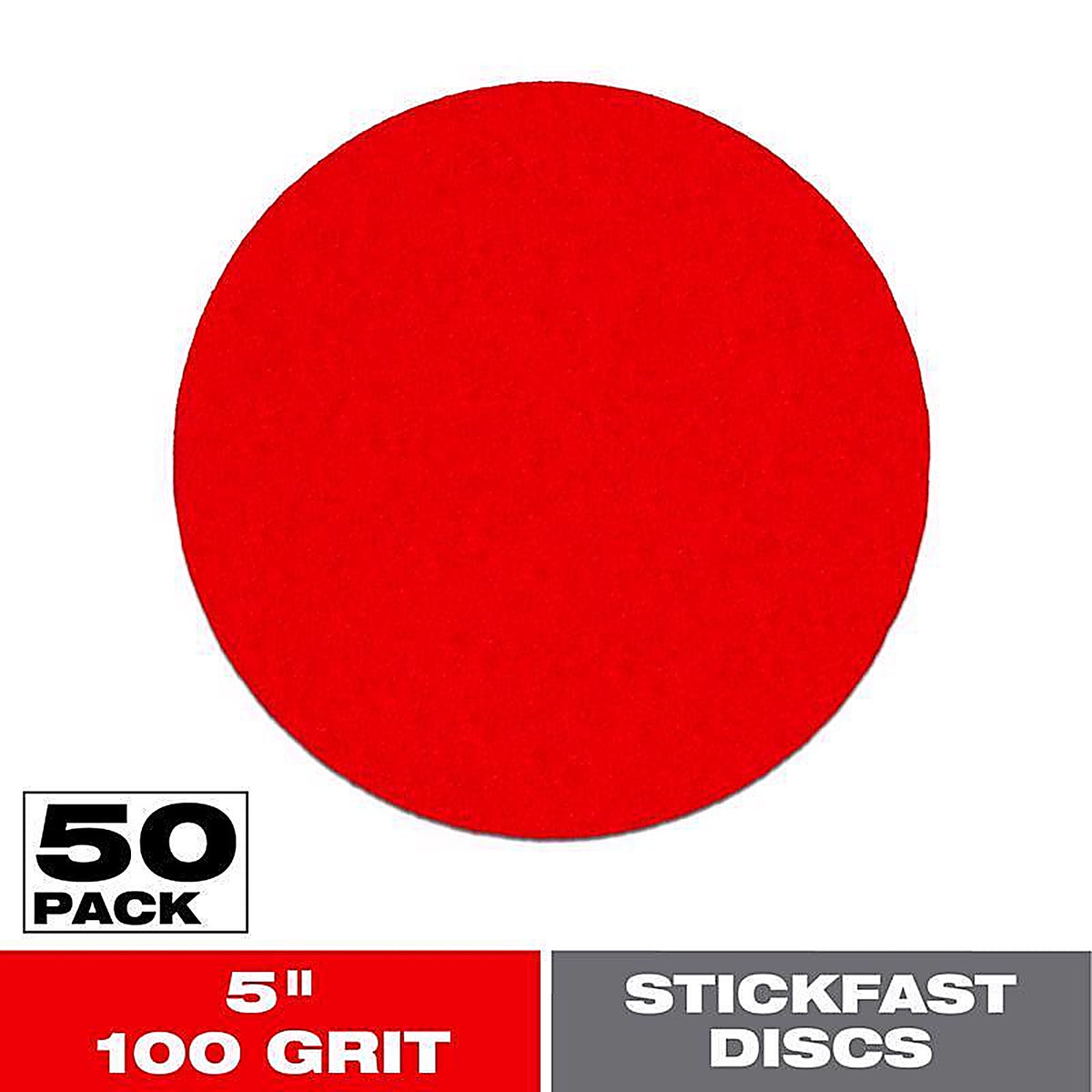 Diablo - DCD050100P50G - StickFast 5 in. Ceramic Blend Pressure Sensitive Adhesive Sanding Disc 100 Grit Medium 50 pk