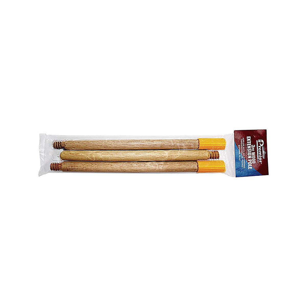 Premier - 3PCWP - 42 in. L X 1-1/8 in. D Wood Extension Pole