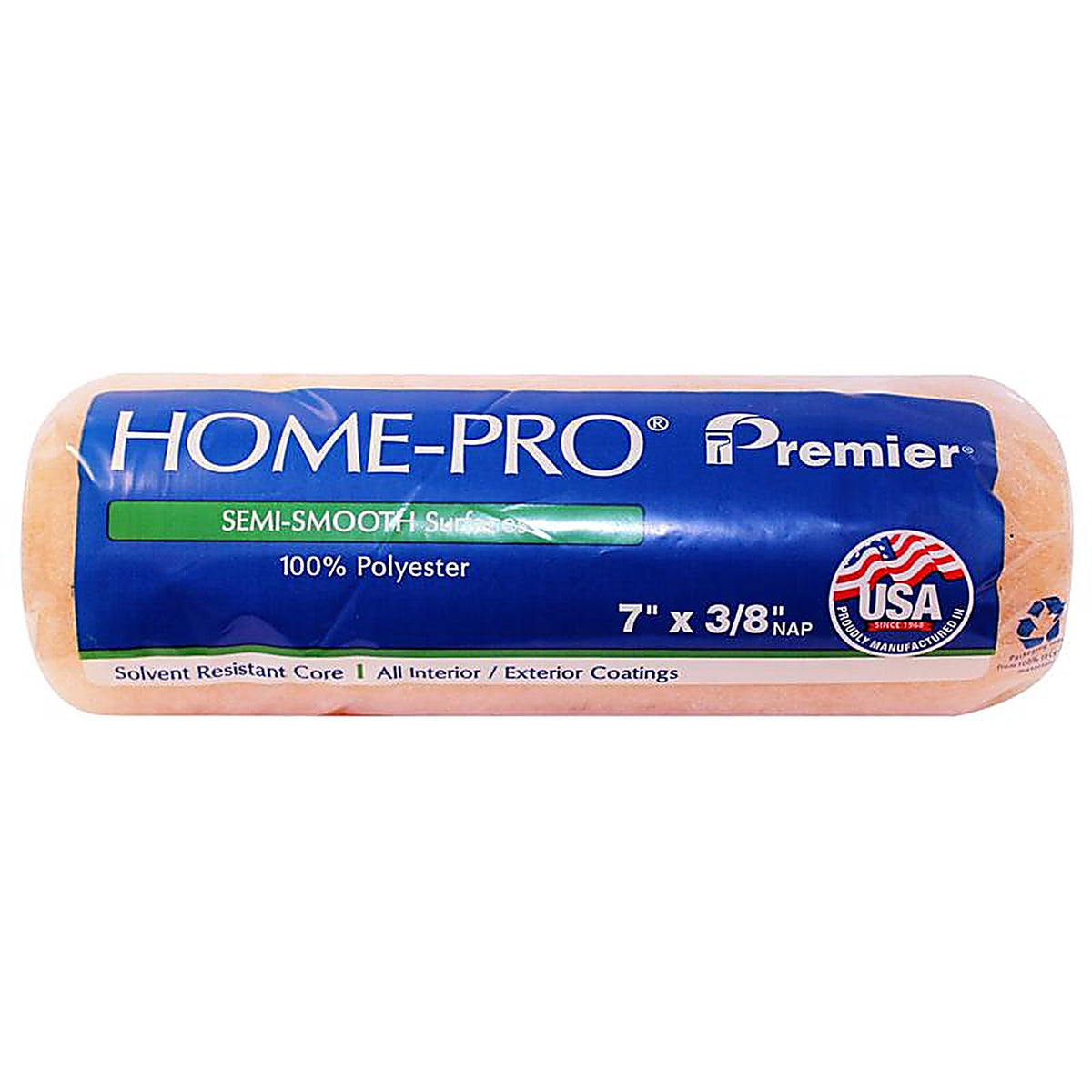 Premier - 722 - Home-Pro Polyester 7 in. W X 3/8 in. Paint Roller Cover 1 pk