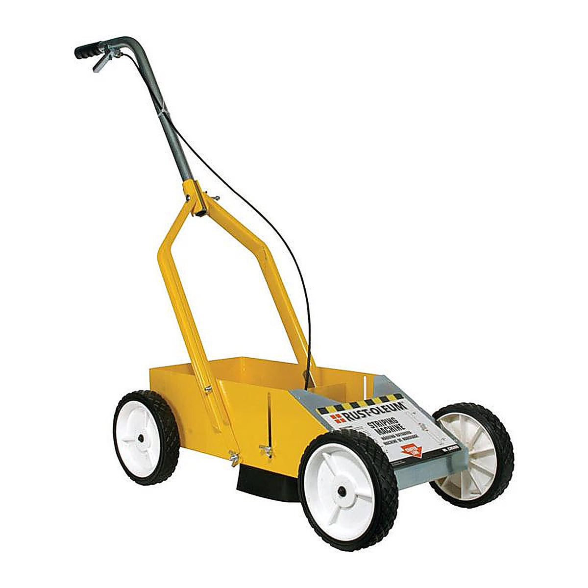 Rust-Oleum - 2395000 - 13 in. W X 32 in. L Black/Yellow Plastic/Steel Striping Machine