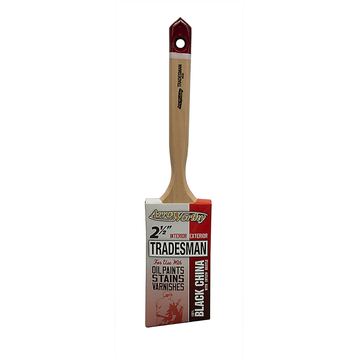 ArroWorthy - 5022 2-1/2 - Tradesman 2-1/2 in. Angle Stain Brush