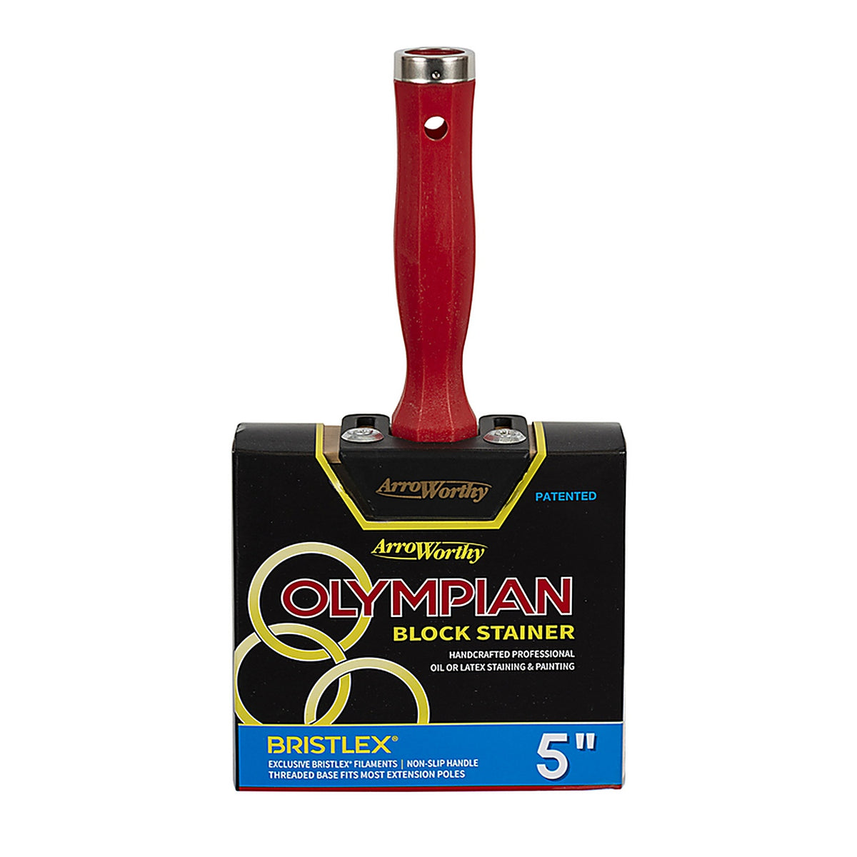 ArroWorthy - 1095 5 - Olympian 5 in. Flat Stain Brush