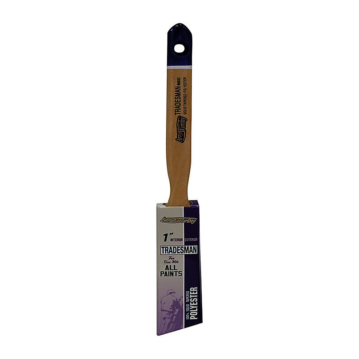 ArroWorthy - 6022 1 - Tradesman 1 in. Angle Paint Brush