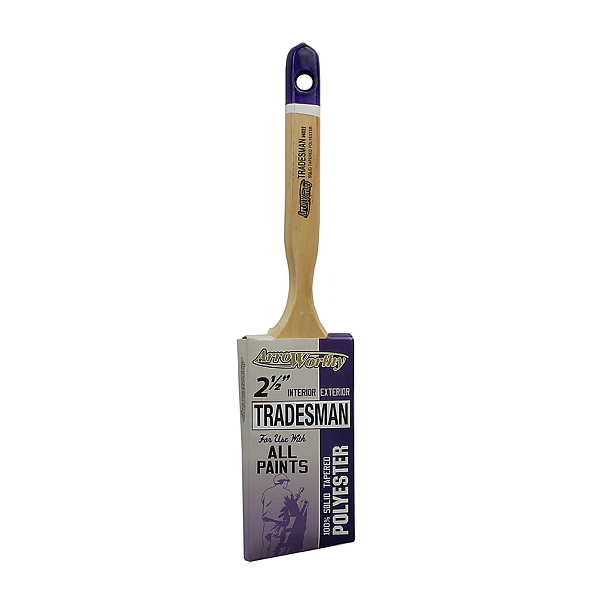 ArroWorthy - 6022 2-1/2 - Tradesman 2-1/2 in. Angle Paint Brush