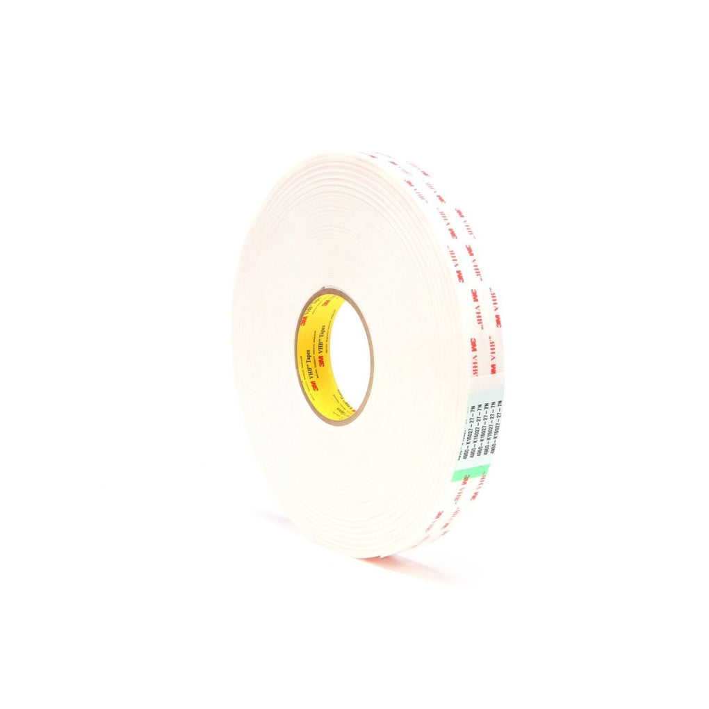 3M - 18092 - VHB Tape 4950, White, 1 in x 36 yd, 45 mil - 7000028871