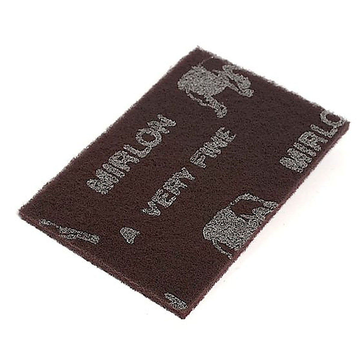 Mirka - 18111447 - Mirlon 18 Series Non-Woven Scuff Pad, 6 Inch W X 9 Inch L, 360 Grit, Very Fine Grade, Maroon
