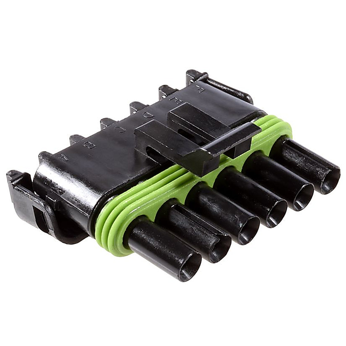 Auveco - 18151 - Weatherpack Term. Shell 6 Way Flat Male