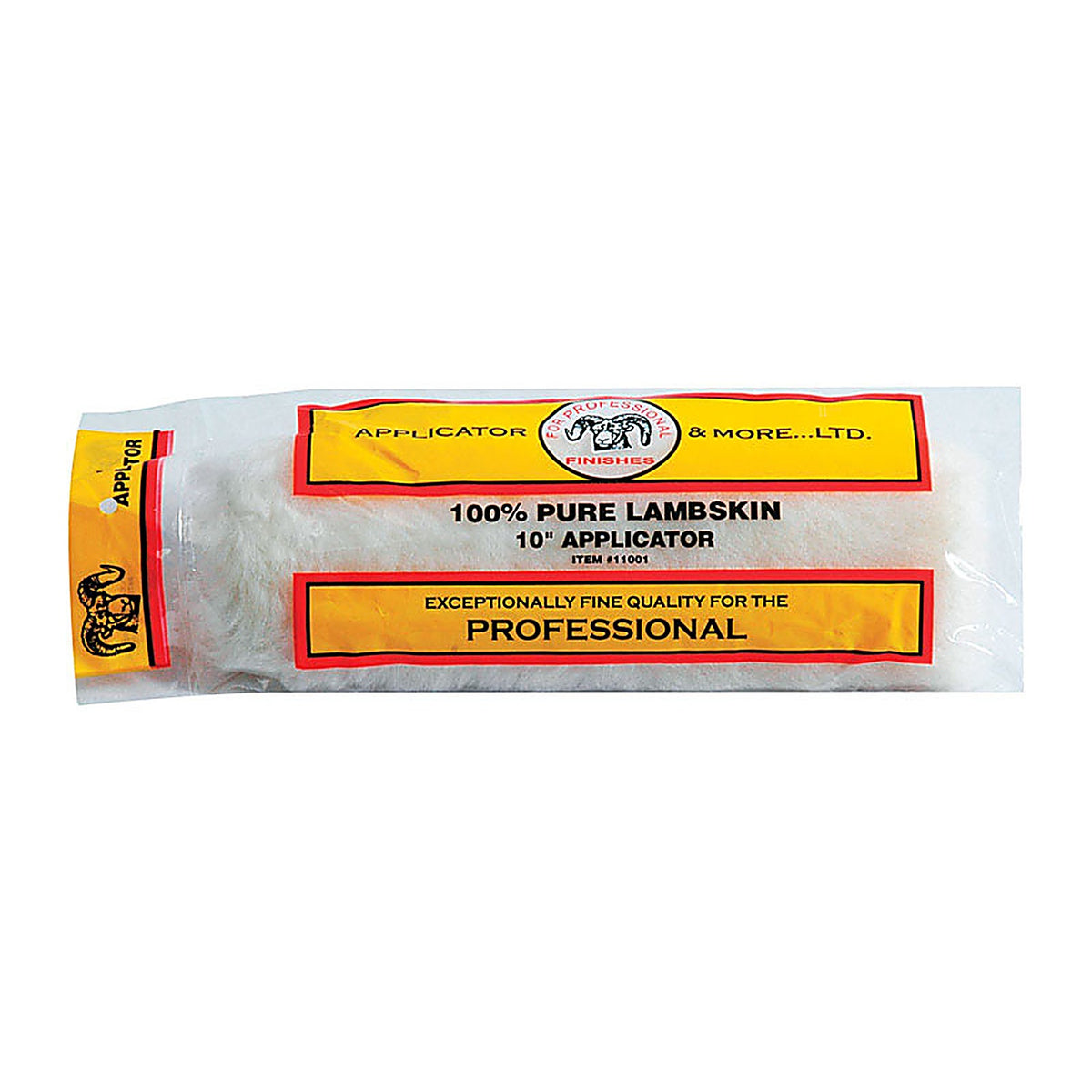 Linzer - 11001 - 10 in. L White Lambskin Applicators