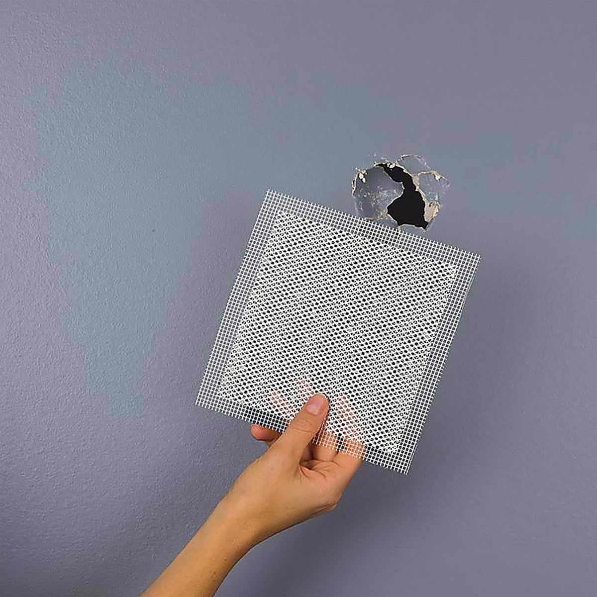 Saint-Gobain - FDW6836-U - FibaTape 4 in. L X 4 in. W Fiberglass Reinforced Aluminum White Self Adhesive Wa