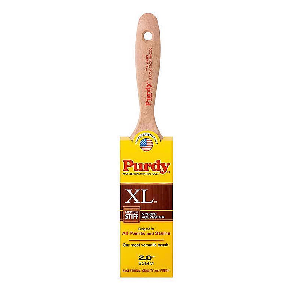 Purdy - 144380320 - XL Sprig 2 in. Medium Stiff Flat Trim Paint Brush