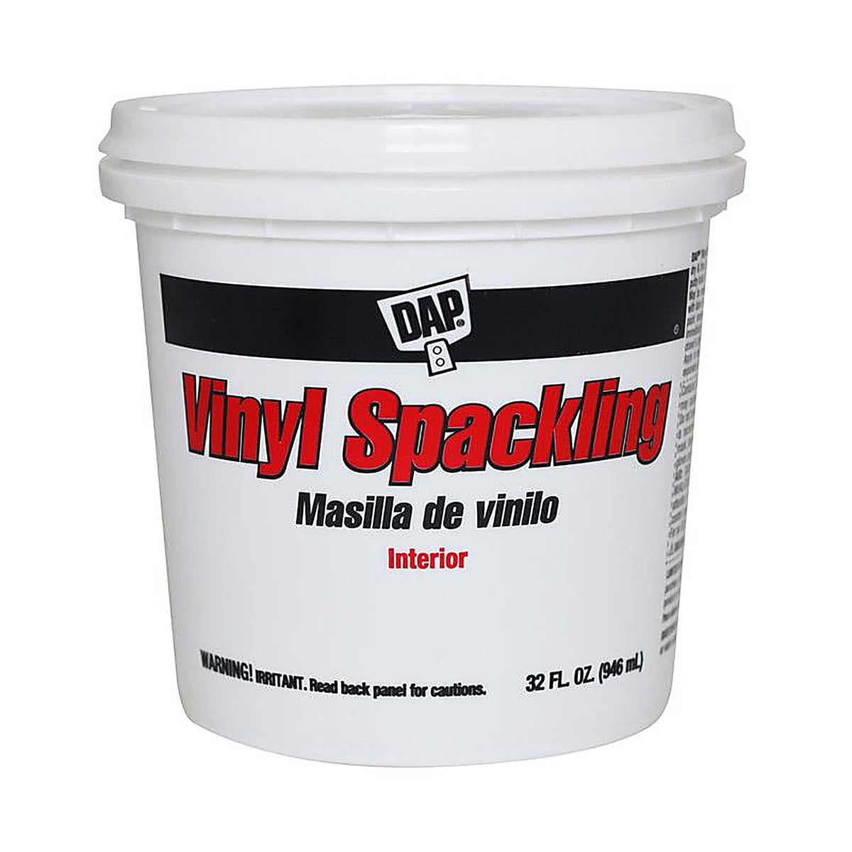 DAP - 7079812132 - Ready to Use White Spackling Compound 1 qt