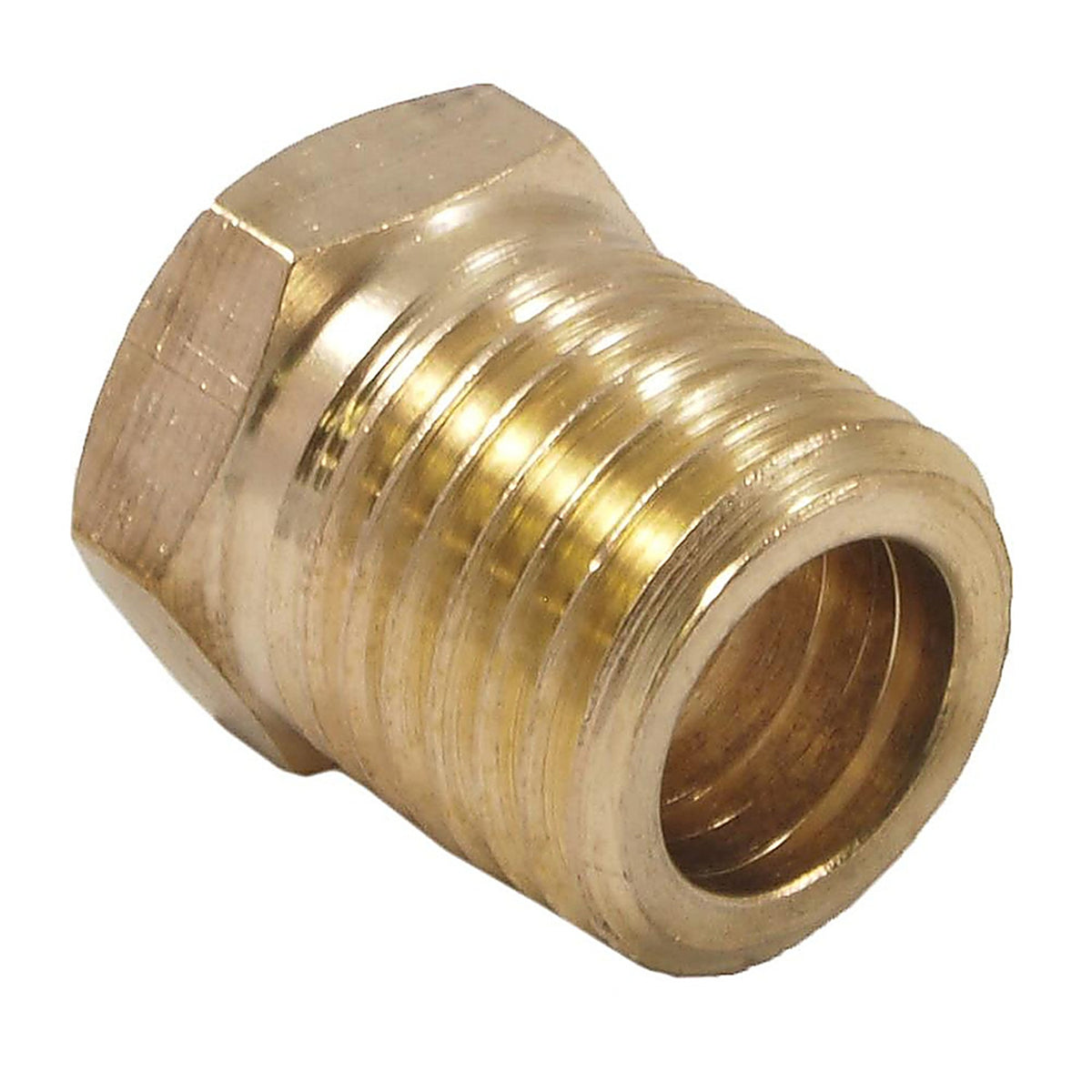 Forney - 75534 - Brass Bushing 1/8 in. Female 1 X 1/4 in. 2 Male 1 pc