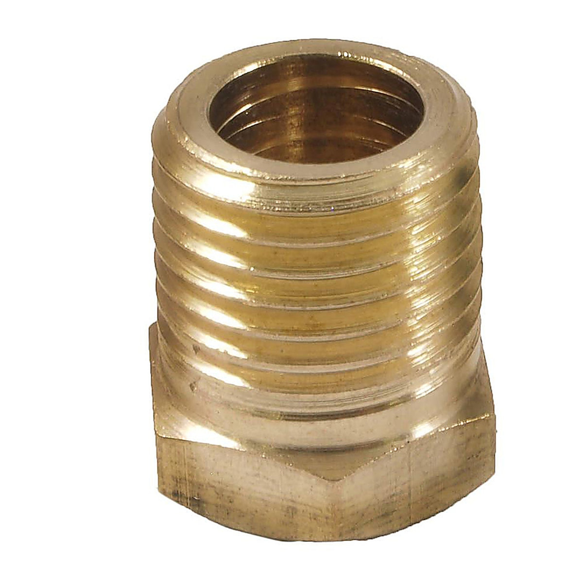 Forney - 75534 - Brass Bushing 1/8 in. Female 1 X 1/4 in. 2 Male 1 pc