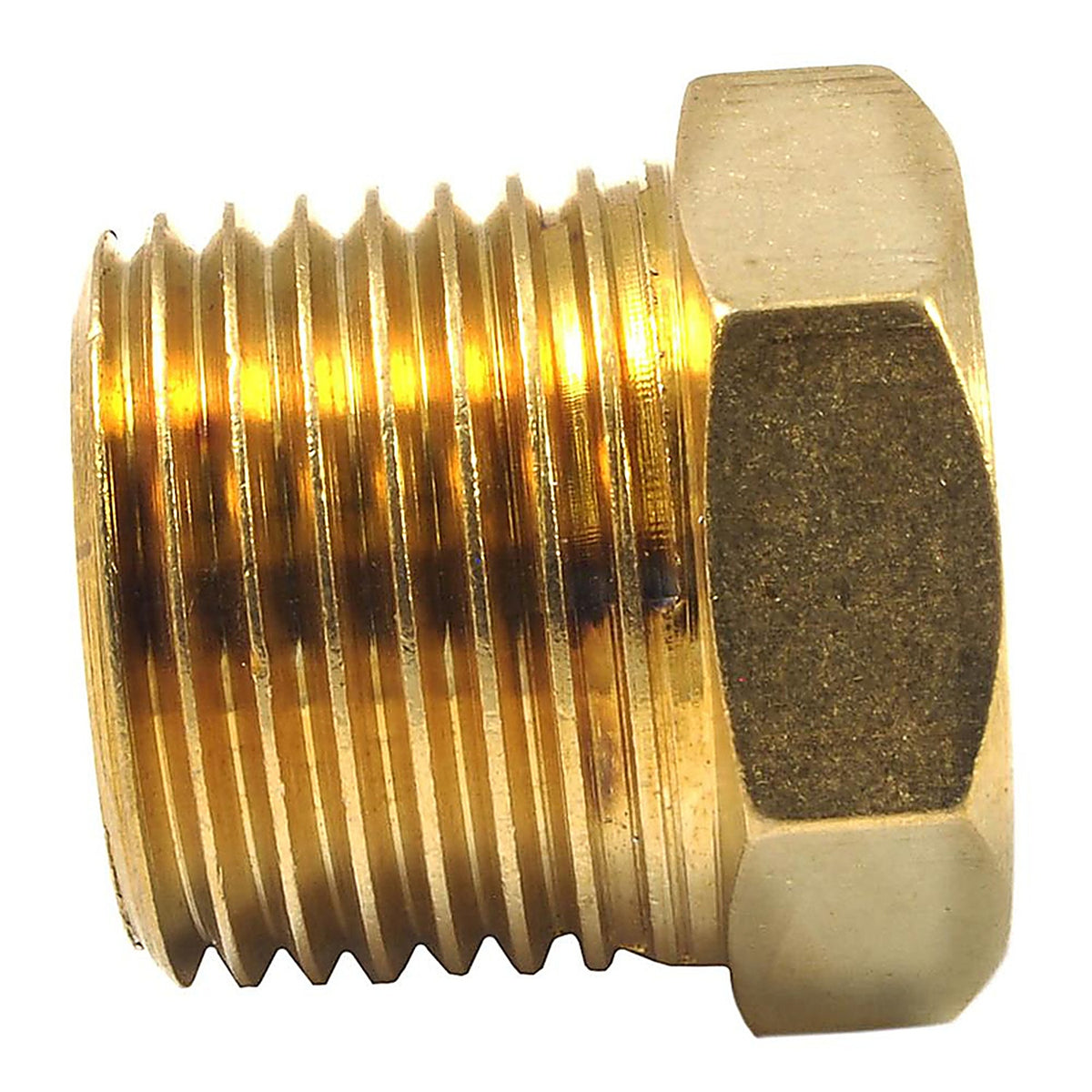 Forney - 75536 - Brass Bushing 3/8 in. Female 1 X 1/2 in. 2 Male 1 pc