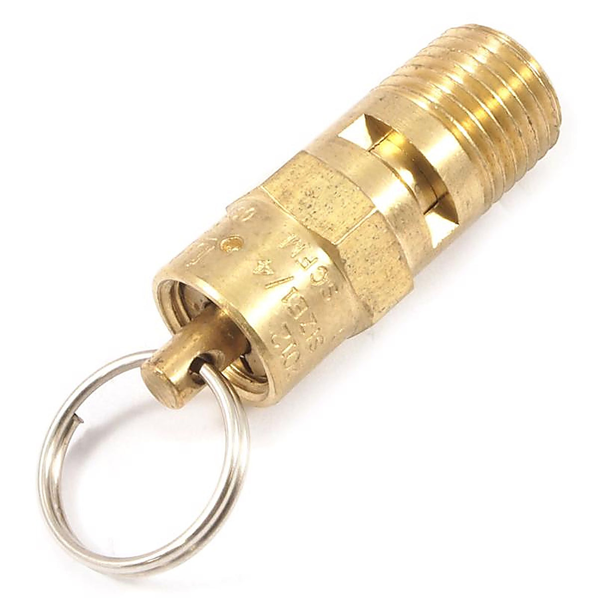 Forney - 75551 - Brass Safety Valve 1/4 in. Male 1 pc