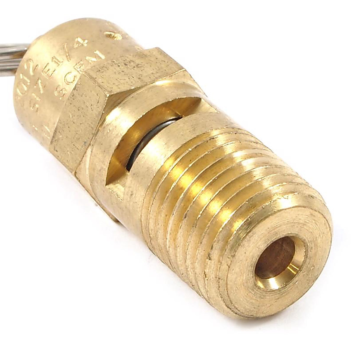 Forney - 75551 - Brass Safety Valve 1/4 in. Male 1 pc