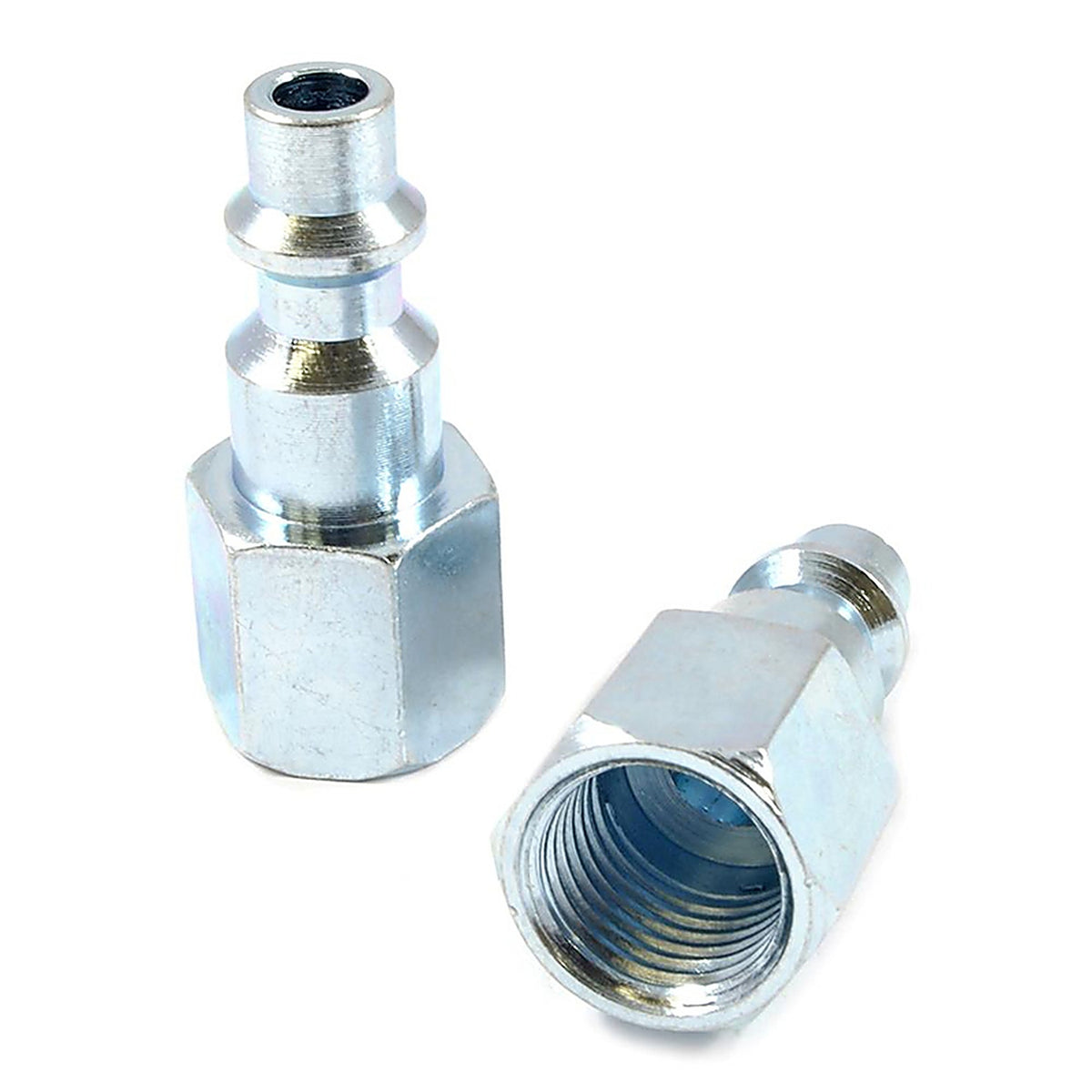 Forney - 75602 - Steel Plug 1/4 in. Female 1 X 1/4 in. 2 2 pc