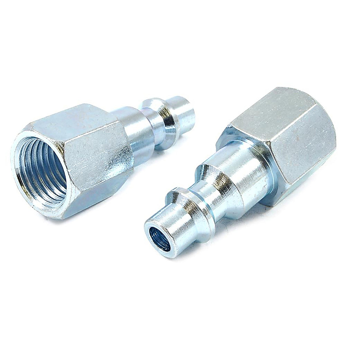 Forney - 75602 - Steel Plug 1/4 in. Female 1 X 1/4 in. 2 2 pc