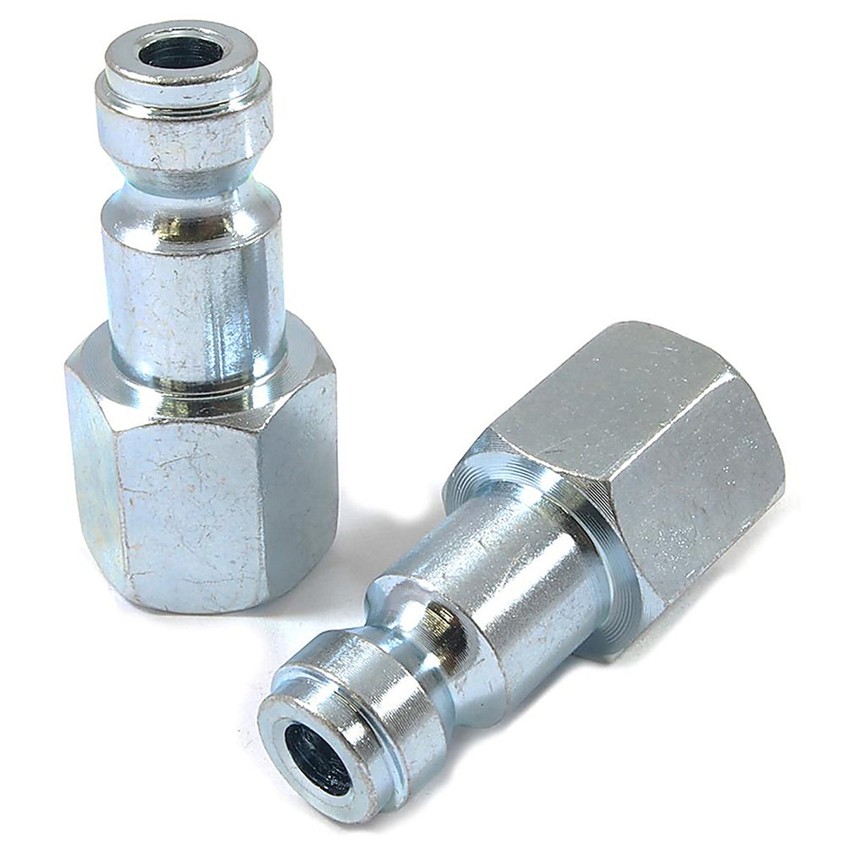 Forney - 75592 - Steel Plug 1/4 in. Female 1 X 1/4 in. 2 2 pc