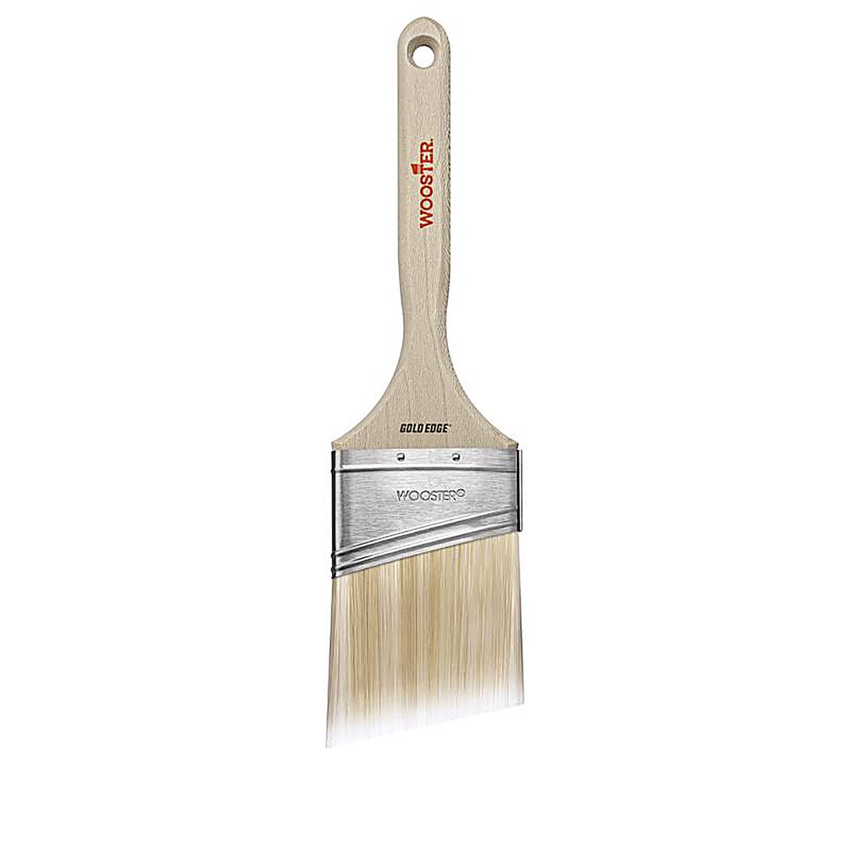 Wooster - 5236-3 - Gold Edge 3 in. Firm Semi-Oval Angle Paint Brush