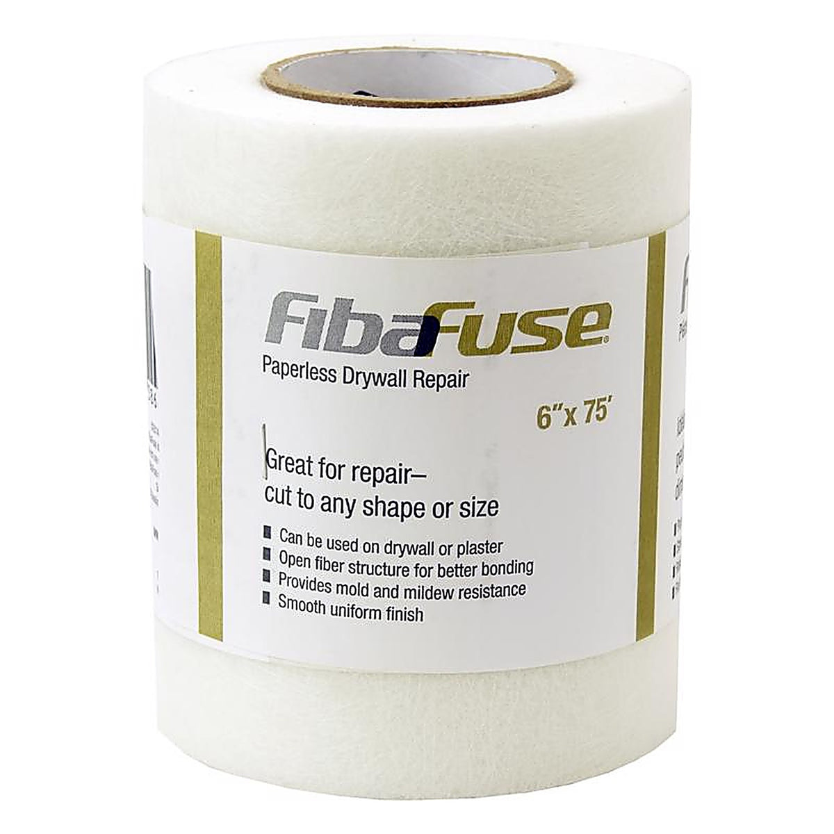Saint-Gobain - FDW9018-U - ADFORS FibaFuse Paperless 75 ft. L X 6 in. W White Wall Repair Fabric