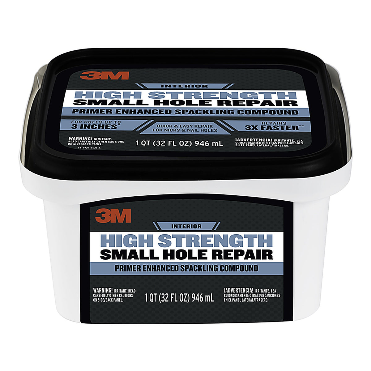 3M - SHR-32-BB - Patch Plus Primer Ready to Use White Spackling Compound and Primer in One 32 oz.