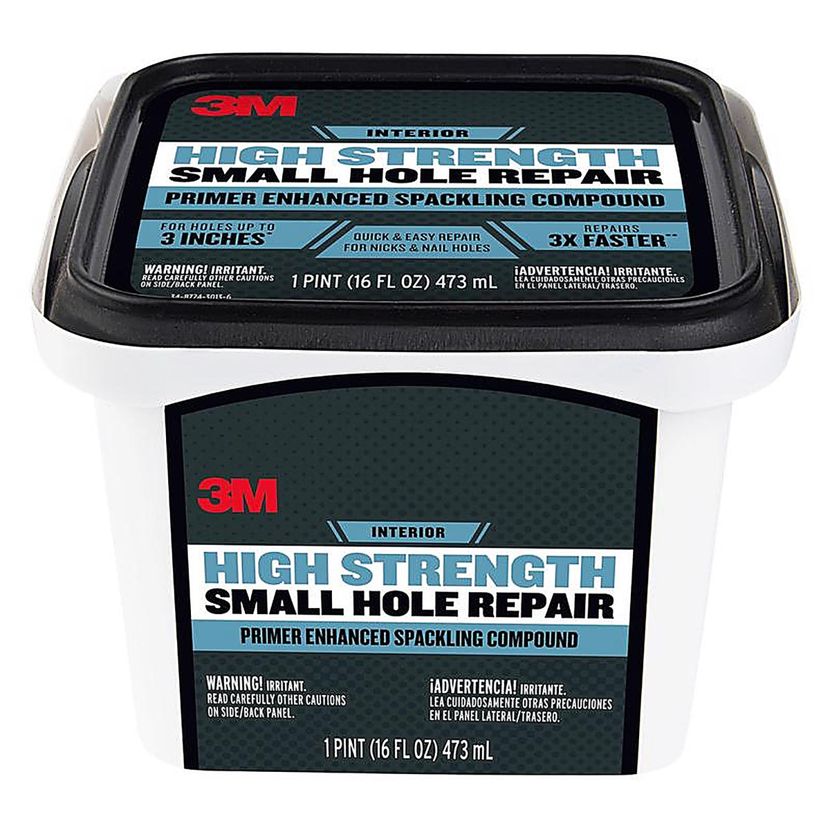 3M - PPP-16-BB - Patch Plus Primer Ready to Use White Spackling Compound and Primer in One 16 oz.