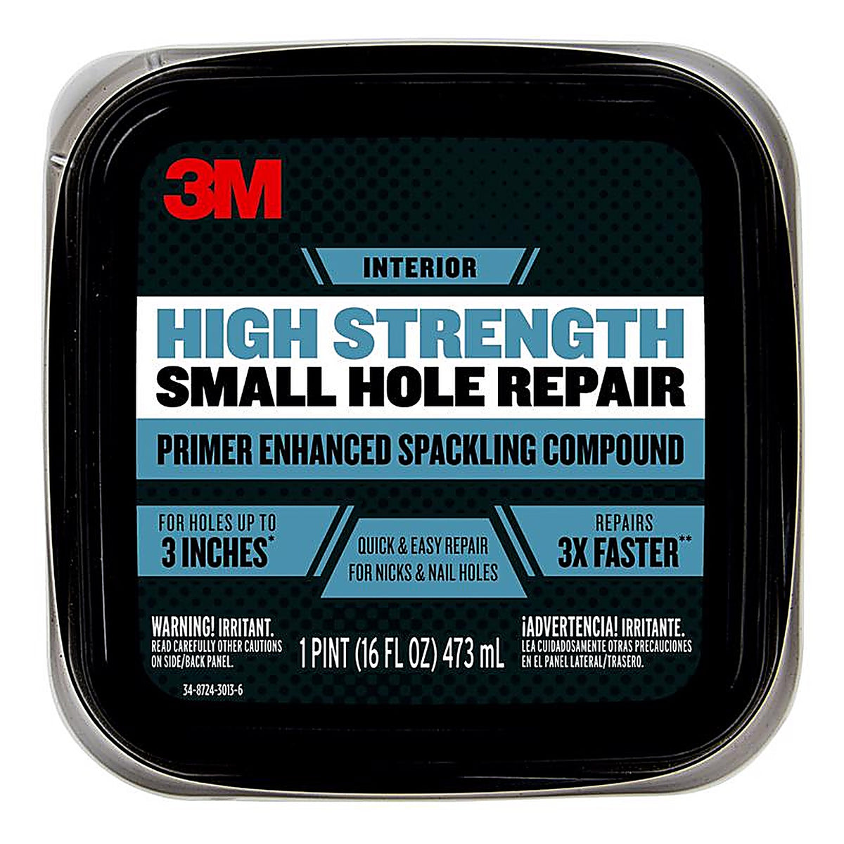 3M - PPP-16-BB - Patch Plus Primer Ready to Use White Spackling Compound and Primer in One 16 oz.