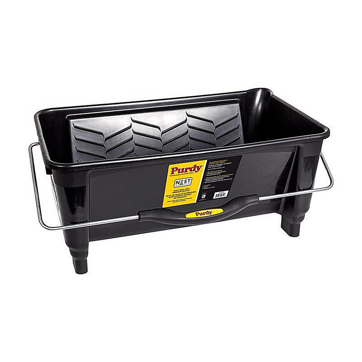 Purdy - 140796018 - NEST Black 5 gal Dual Roll-Off Bucket