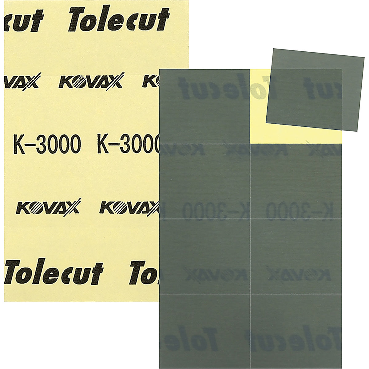 Eagle Abrasives - 191-1521 - Tolecut 8 Cut Sheets - Black-K-3000