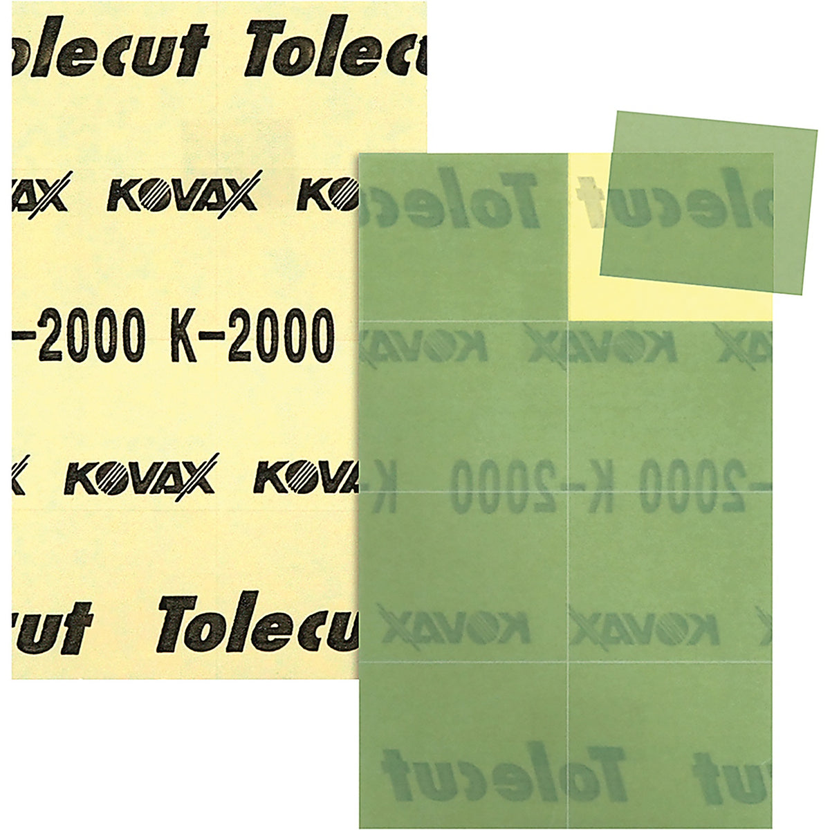 Eagle Abrasives - 191-1522 - Tolecut 8 Cut Sheets - Green-K-2000