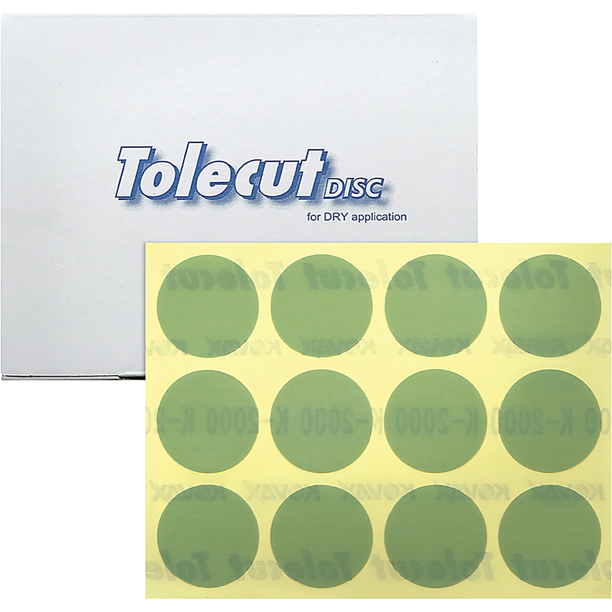 Eagle Abrasives - 192-15128 - Tolecut T-Up Discs - Green-K-2000 -96 Discs