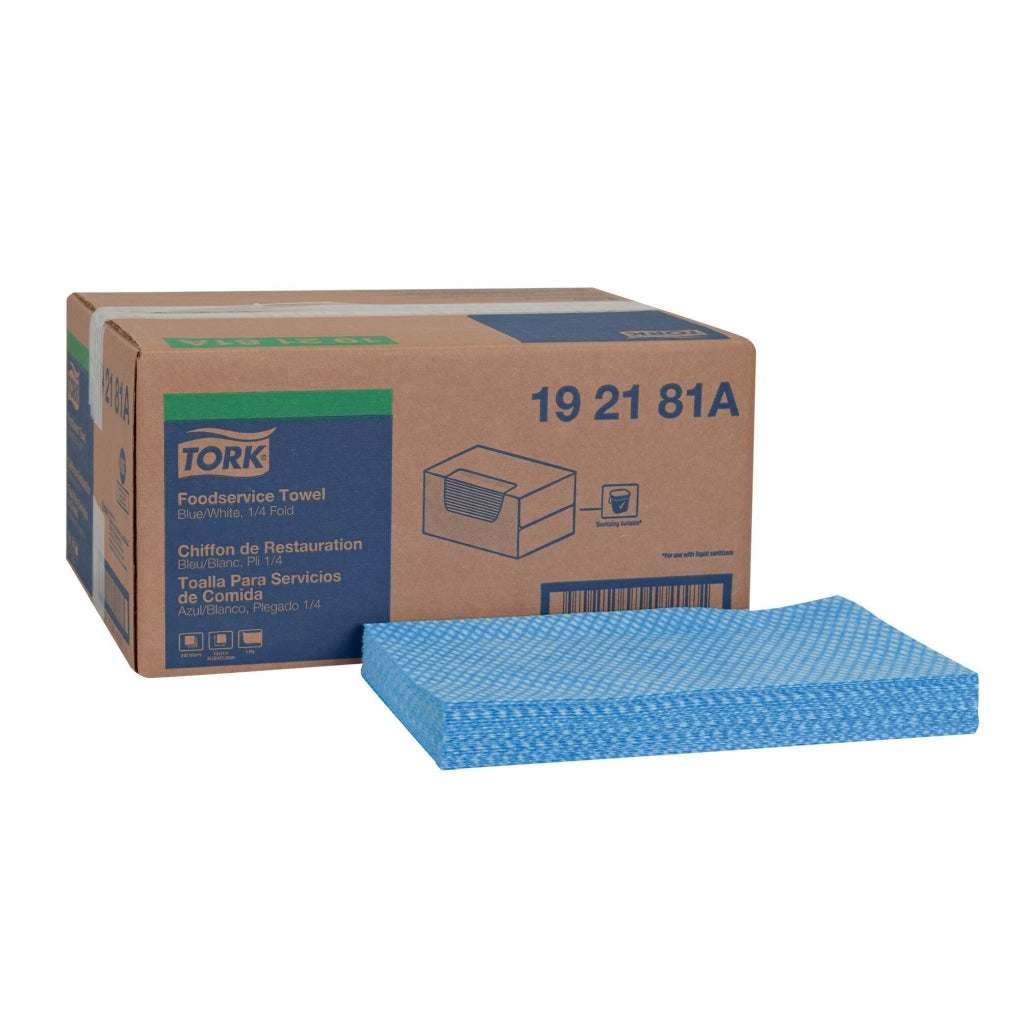 Tork - 192181A - Foodservice Cloth, 1/4 Fold - 240 sheets/Case