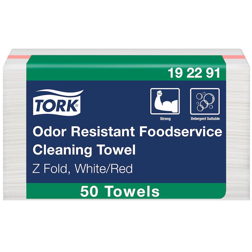 Tork - 192291 - Odor Resistant Foodservice Cleaning Towel - 4/Case